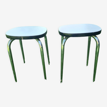 Set of 2 formica stools