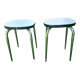 Set of 2 formica stools