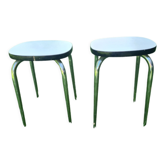 Set of 2 formica stools