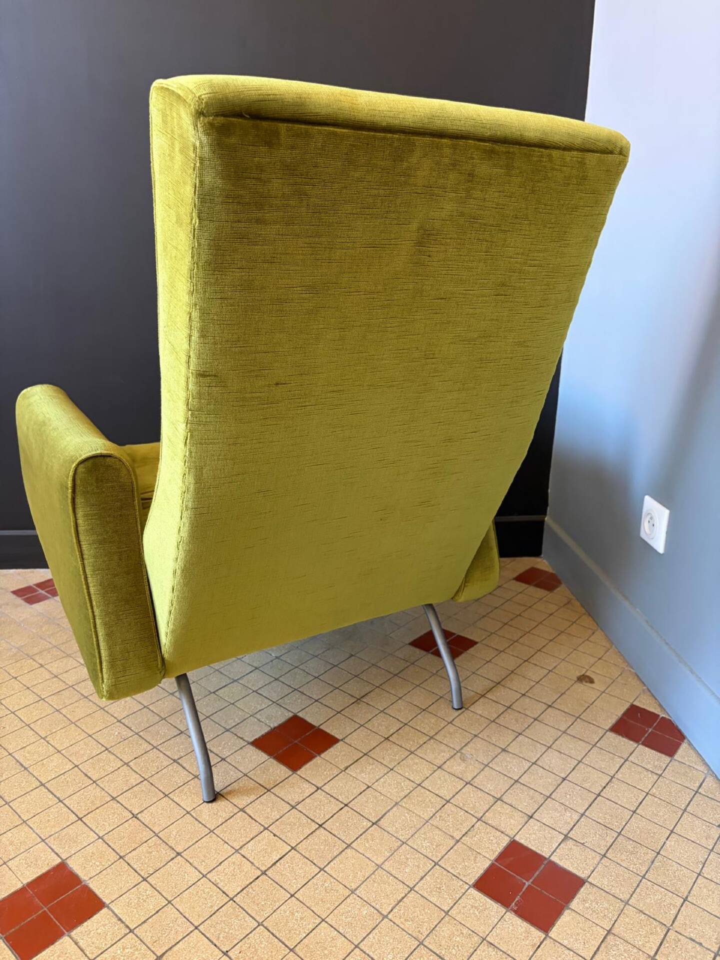 2 vintage chairs by Louis Paollozzi for Zol