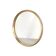 Large round vintage mirror, 1960s