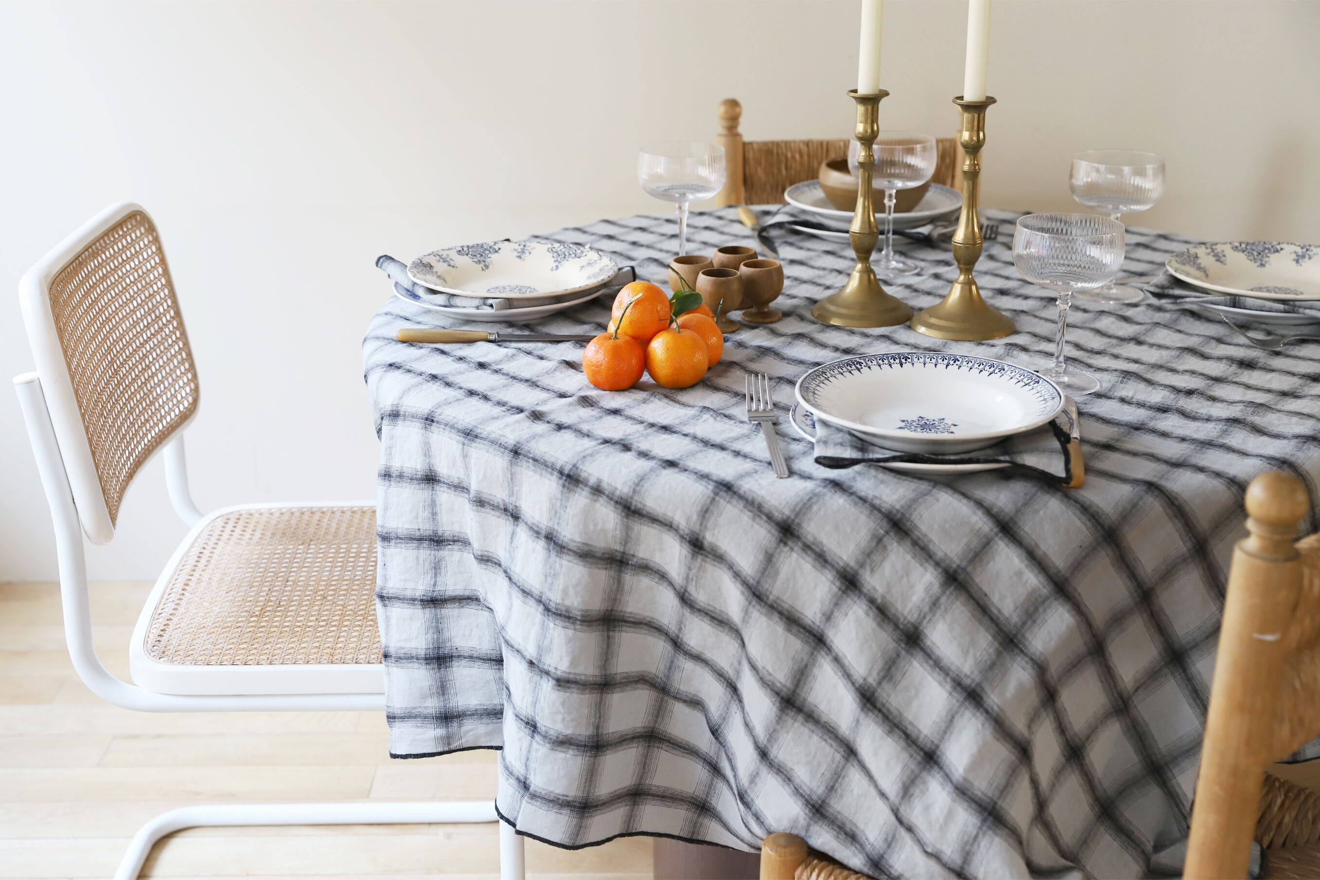 2 candle holders and 2 tea towels — All fire all flame #55