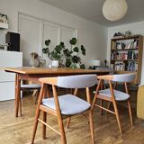 Table en teck scandinave années 60