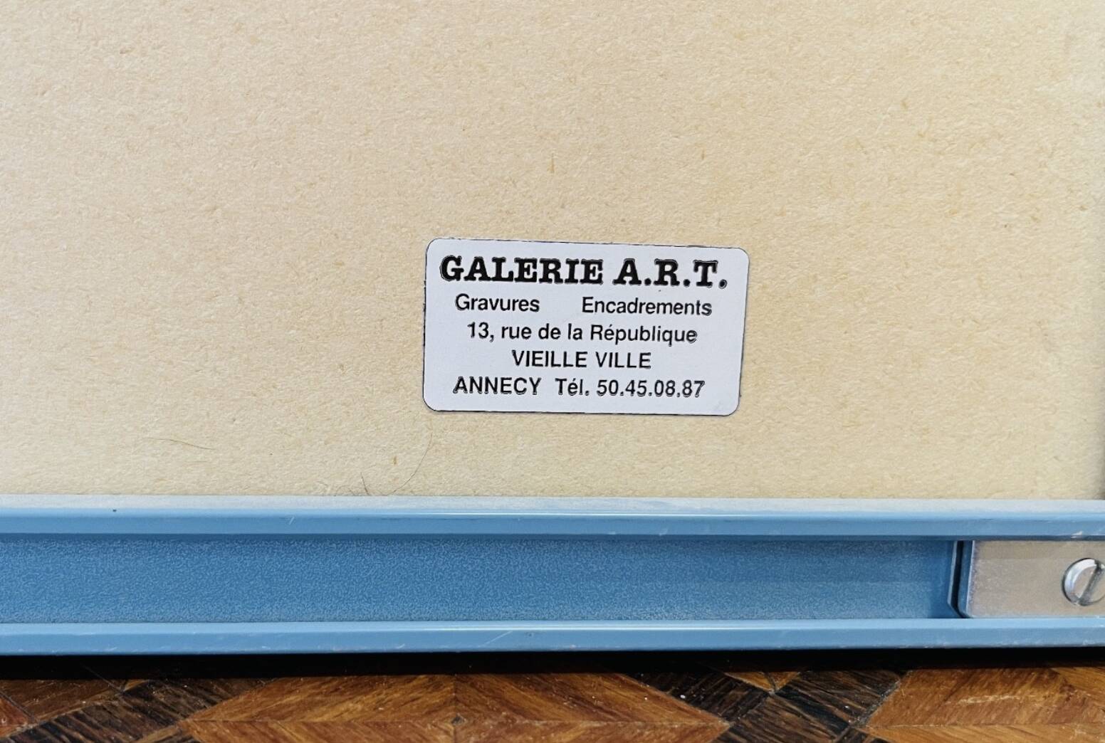 Colour lithograph by Georges Roudneff (1933)