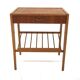 Table de chevet scandinave en teck, Suède, 1960
