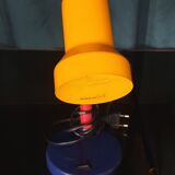 Multicolored table lamp Memphis style