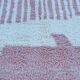 Pure wool handwoven traditional rug size 145/255 cm