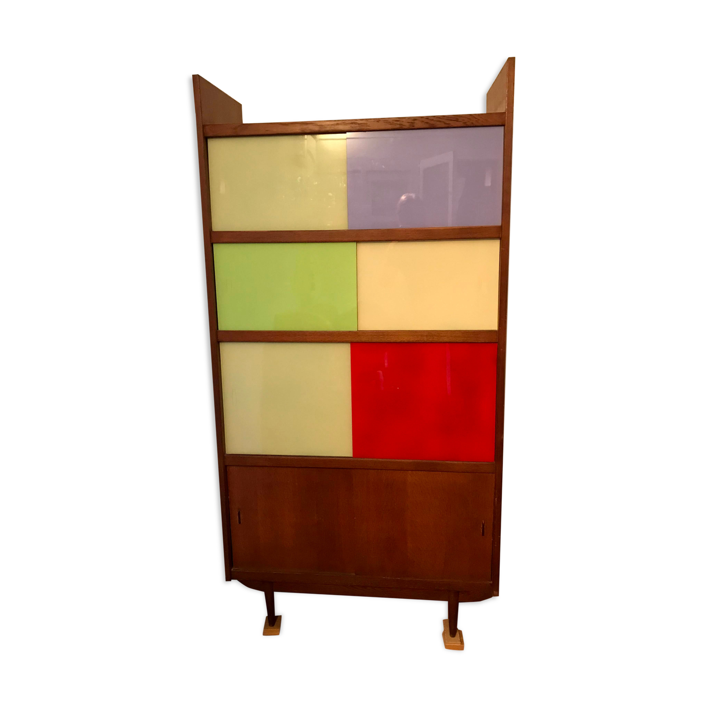 Vintage Oscar 60s showcase furniture