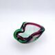 Flavio Poli Seguso Sommerso Green Magenta Ashtray 17.5cm 962g