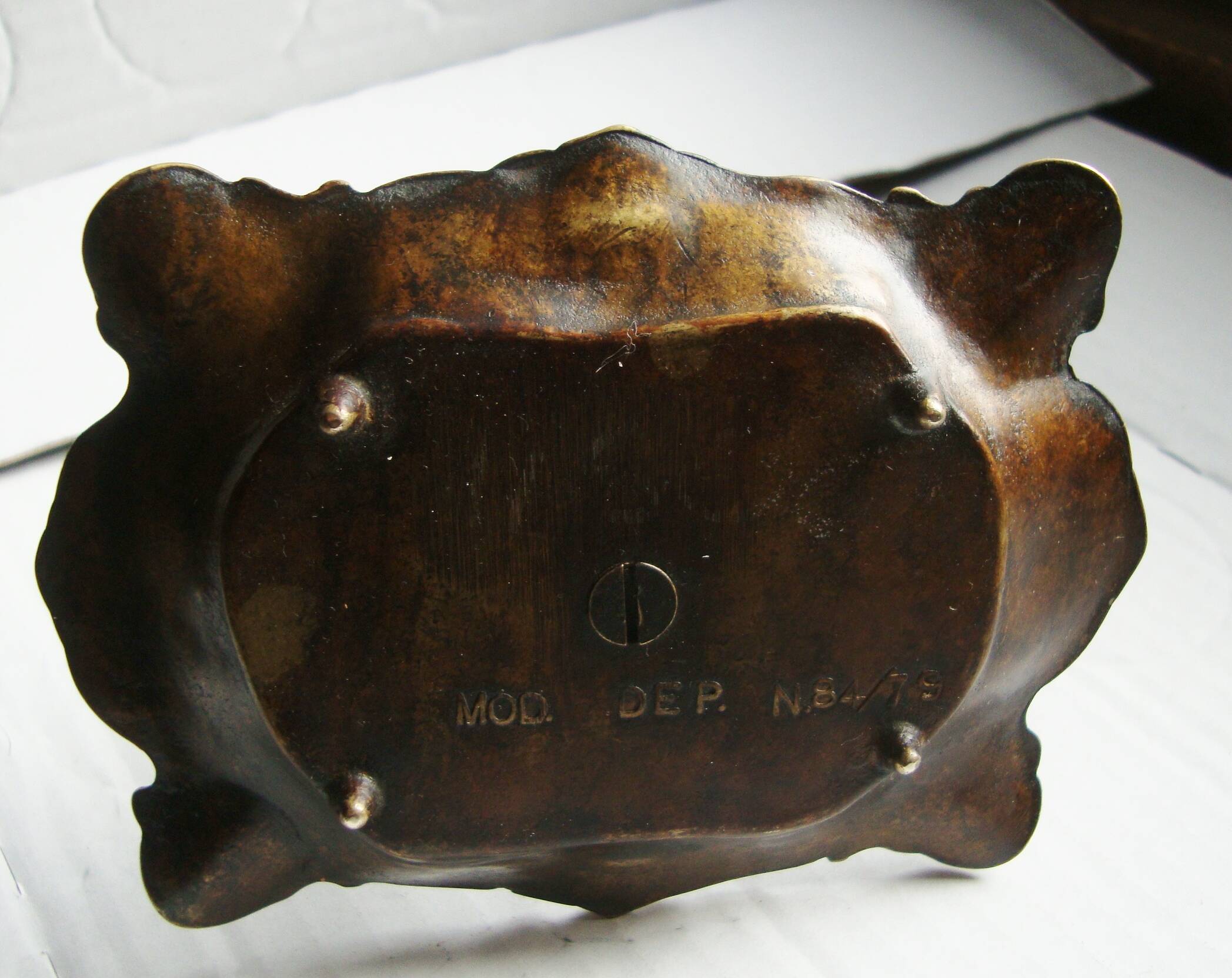 Brass pyrogen support brass matchbox registered model