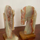 Pair of vintage onyx bookends