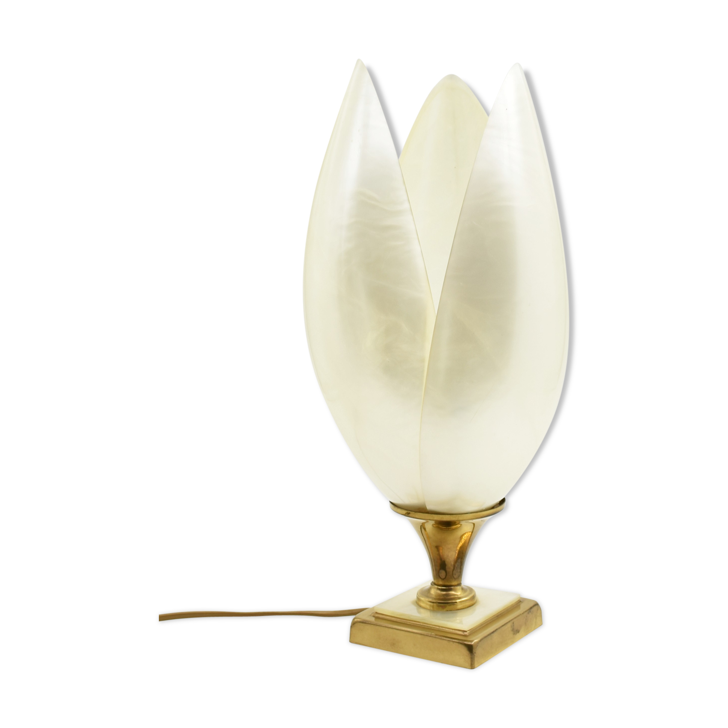 Pearly Rougier vintage Tulip lamp