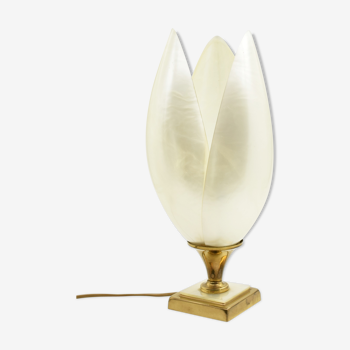 Pearly Rougier vintage Tulip lamp