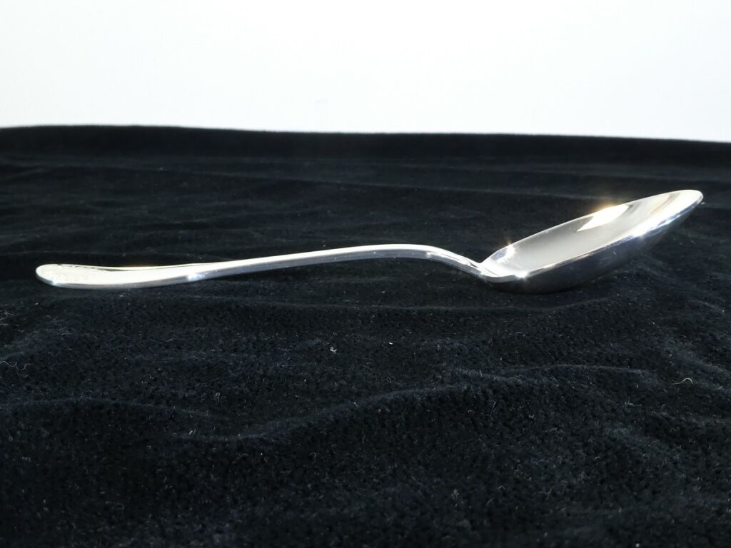 12 spoons Christofle model Vendome in silver metal