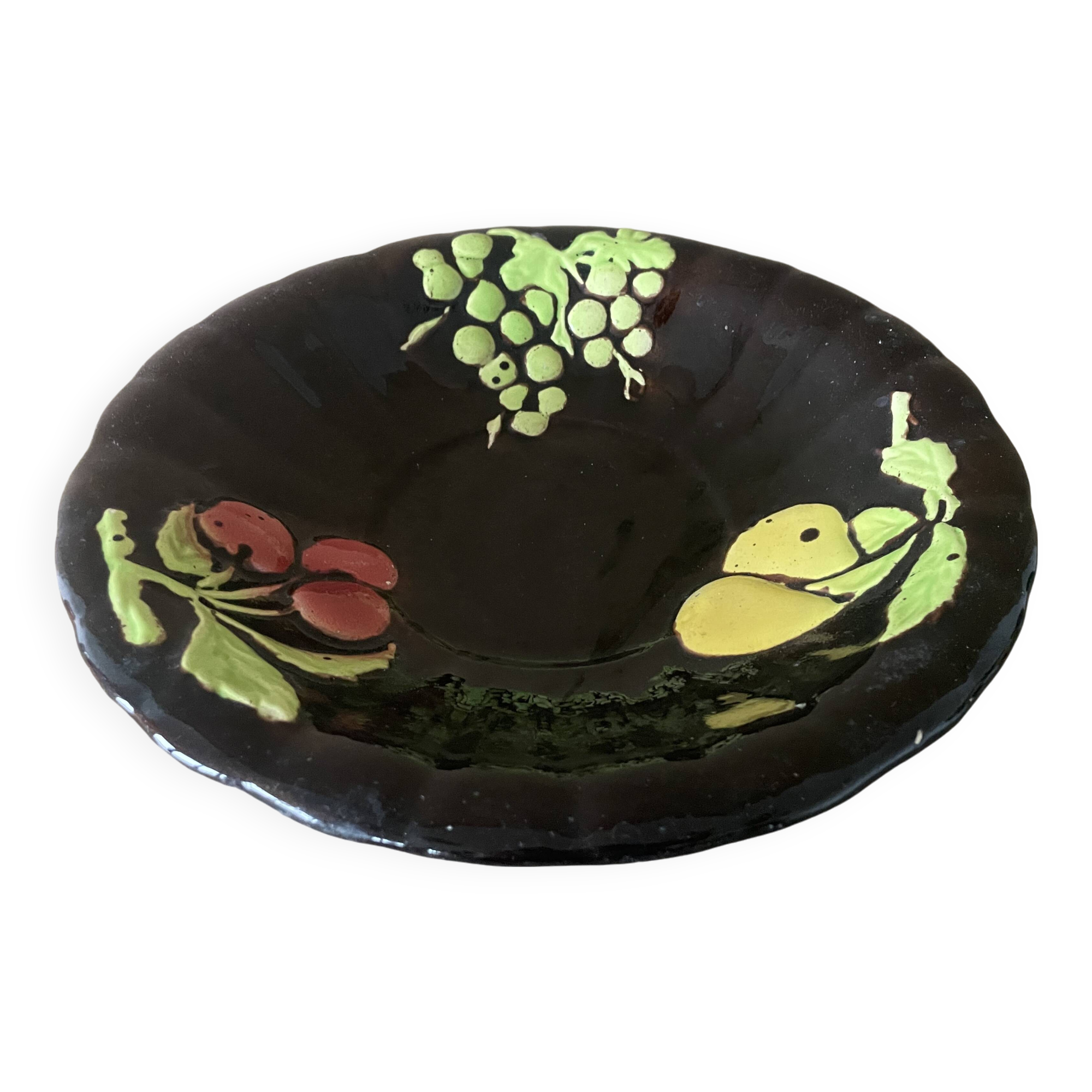 Antique ceramic dish