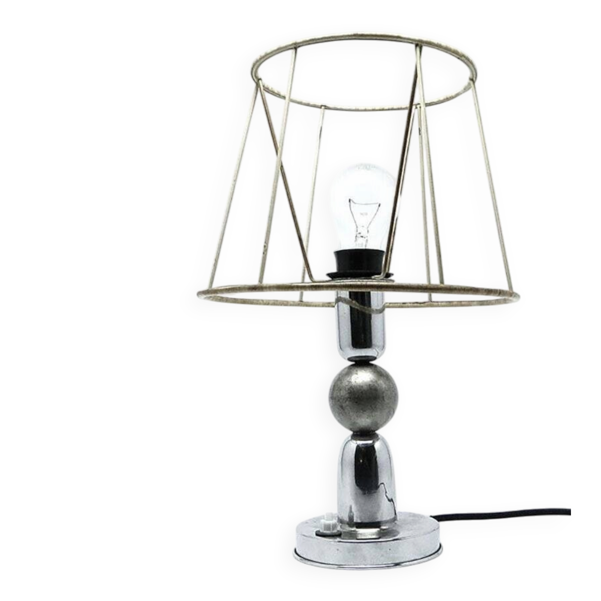 Art Deco industrial table lamp, Belgium, 1970s
