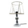 Art Deco industrial table lamp, Belgium, 1970s