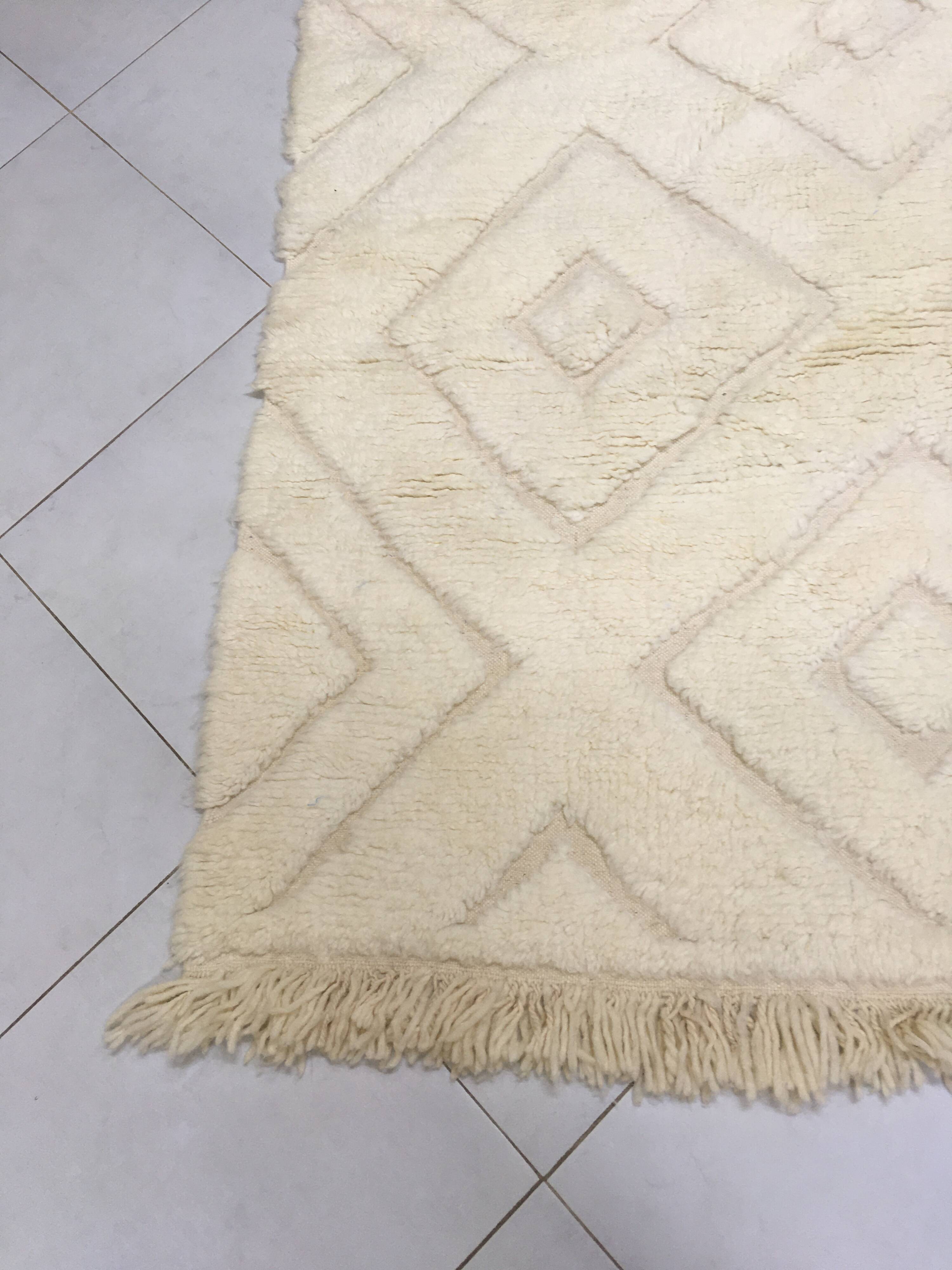 Tapis Beni Ouarain Berbère 283 x 205 cm