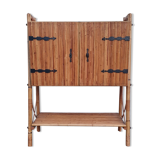 Rattan and split bamboo accent furniture