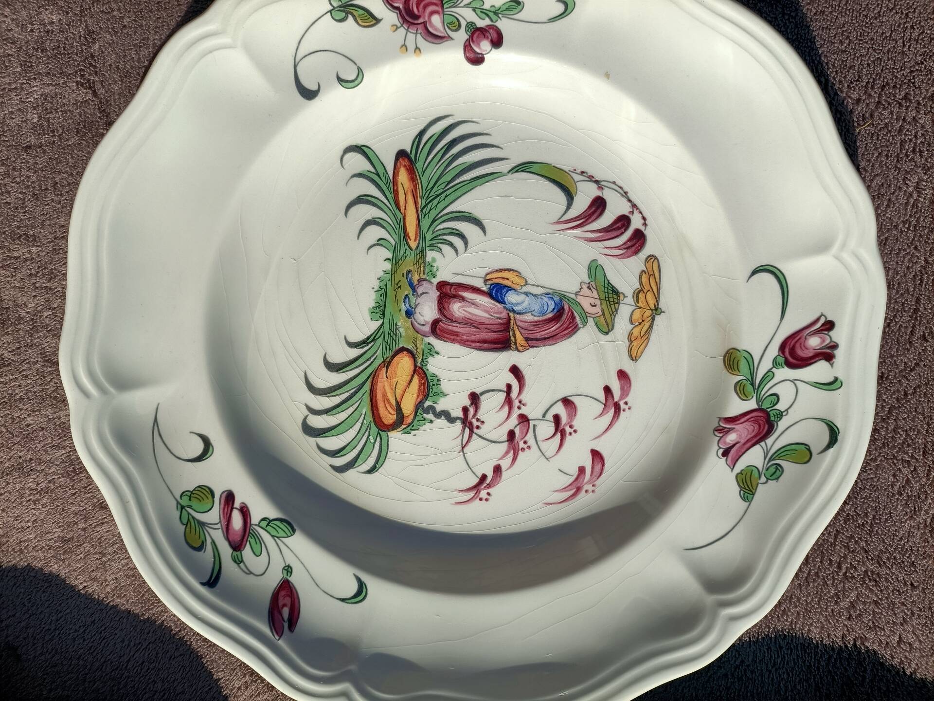 Set of plates x6 Longchamp