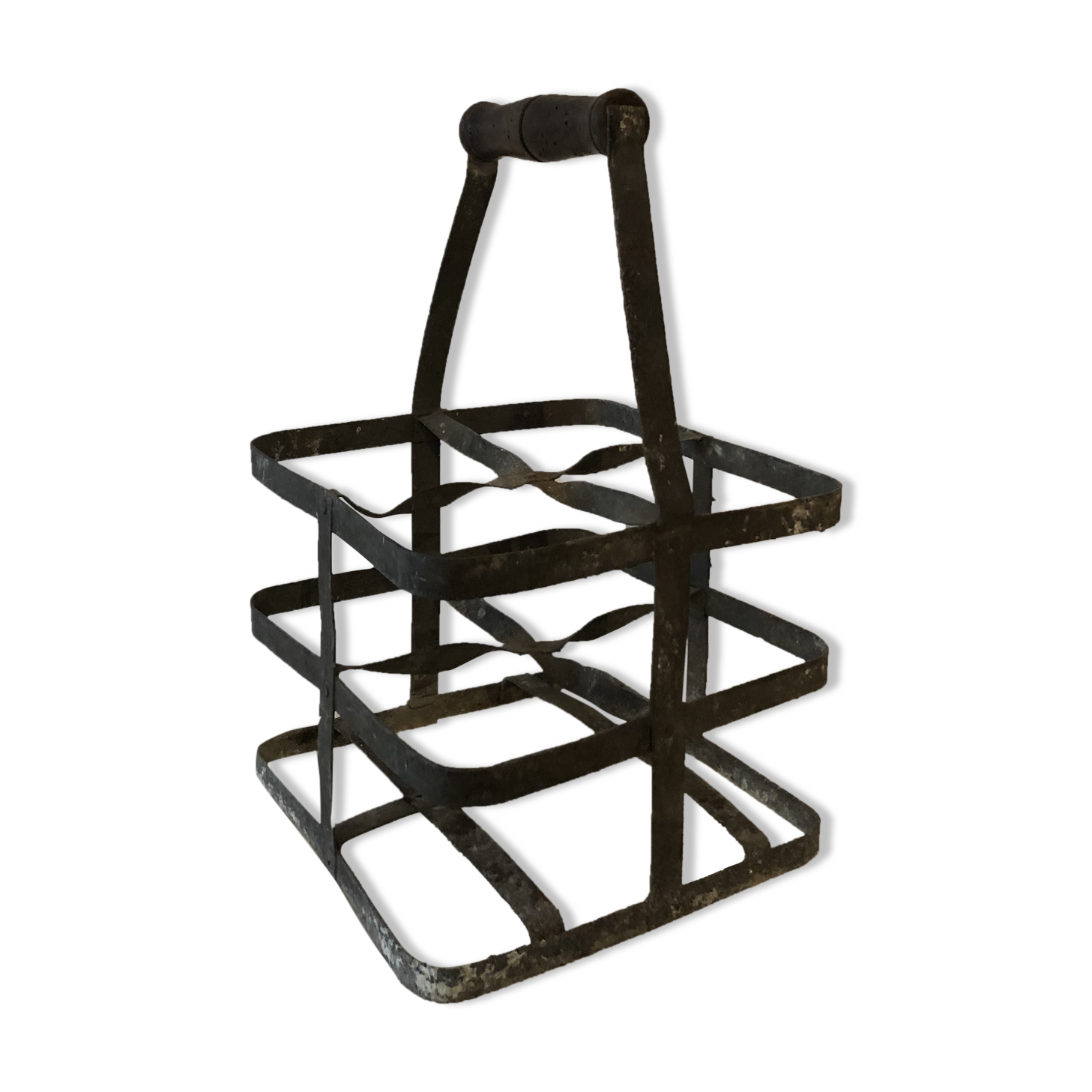 Door bottles in old zinc