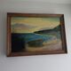 Paysage marin, Huile sur toile