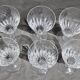 6 flutes à champagne en cristal de Baccarat modèle Cassino estampillées