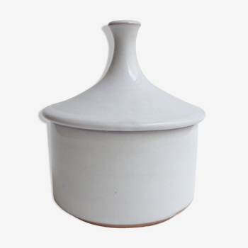 Plascassier ceramic box, Pottery of the Brague 1960