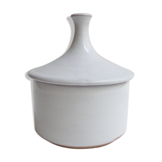 Plascassier ceramic box, Pottery of the Brague 1960