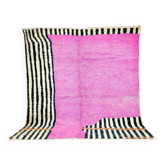 Tapis beni ouraine berbère fait main traditionnelle taille 150 x 250 cm