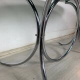 Glass steel table