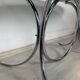 Glass steel table