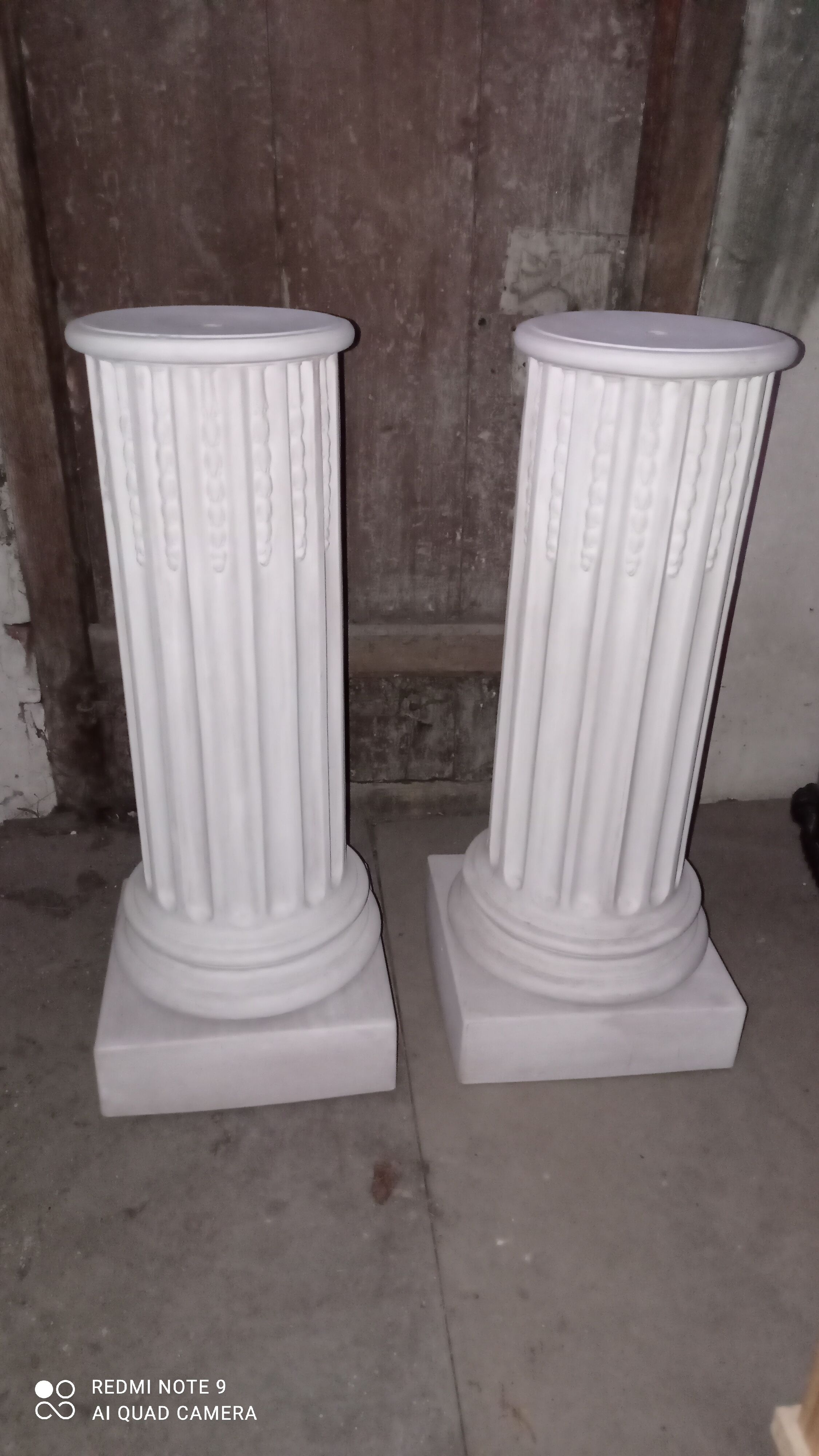Pair of column stelae