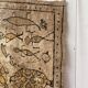 Panneau décoratif dessins sur écorce