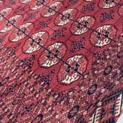 Carpet Turkmen bukhara Afghan 120x154 cm