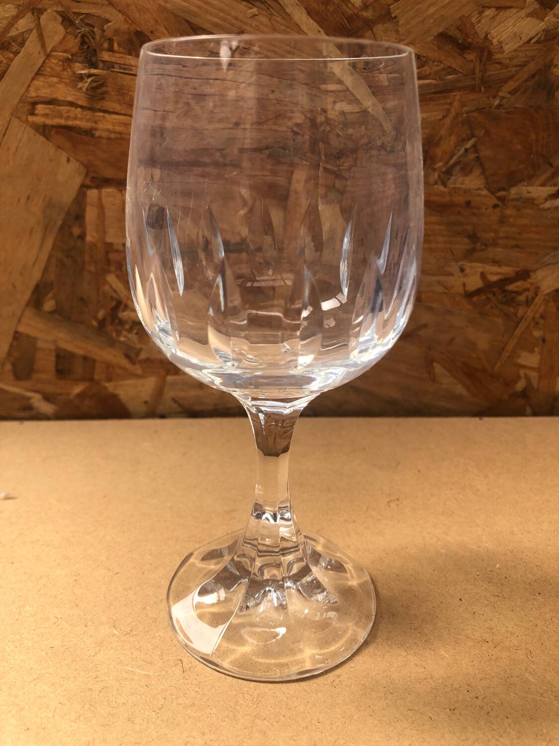 Set of 6 Cristal D'Arques Longchamp Vin France Vintage Stemmed Glasses