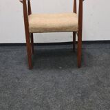 Vintage teak Danish design arm chair attributed to Bramin