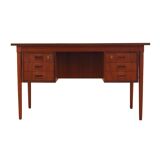 Teak desk, Danish design, 1970s, production: Denmark