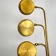 Italian vintage three arms brass floor lamp by Goffredo Reggiani