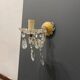 Ensemble de 3 appliques en cristal Maria Teresa des années 1950
