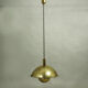 1970s Brass Pendant Light by WKR Leuchten