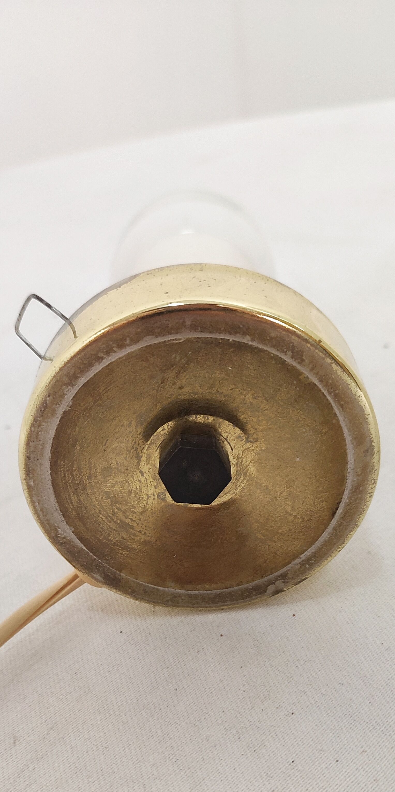 Table lamp "mushroom" of Murano glass. Italy, 1970s.