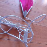 Applique vintage Ikea en verre tyoe art déco