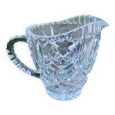 Crémier en cristal taillé artisanal - Charme vintage