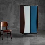 Modernist wardrobes by Willy Van Der Meeren for Tubax, Belgium, 1950s