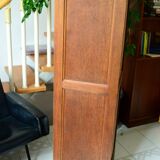 Cabinet with curtains early XXeme oak