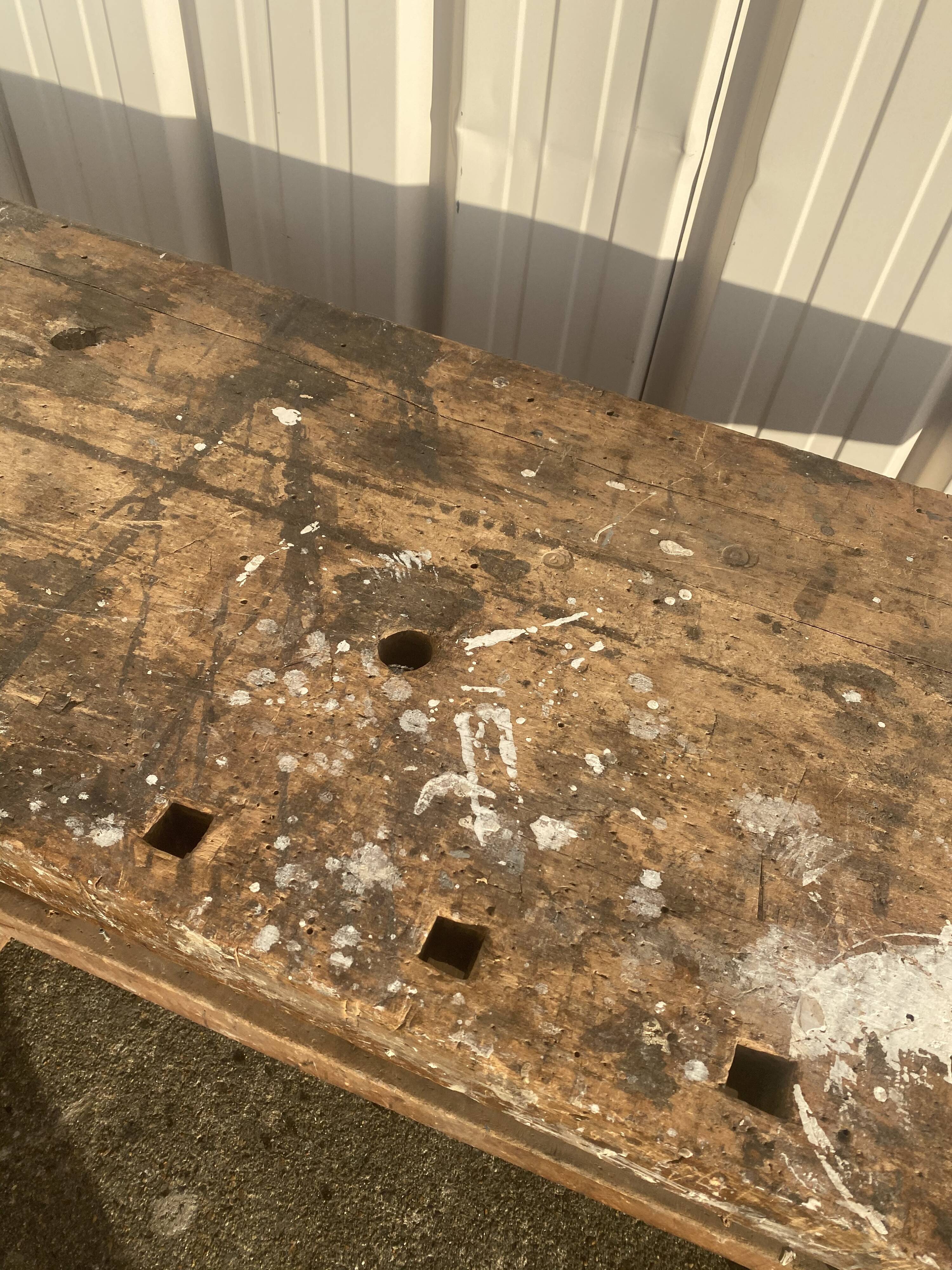 Double press carpenter workbench