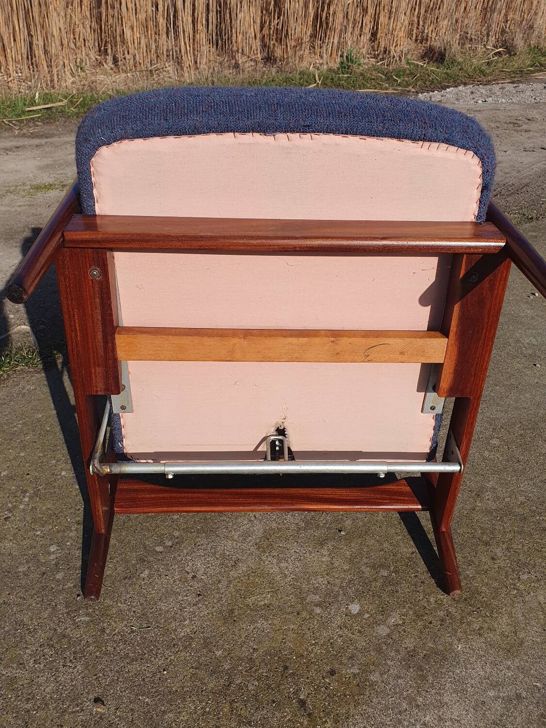 Vintage Norwegian design chair Combi Star Arnt lande Stokke recliner