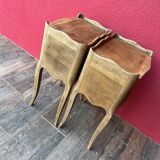 Pair of Louis XV style bedside tables
