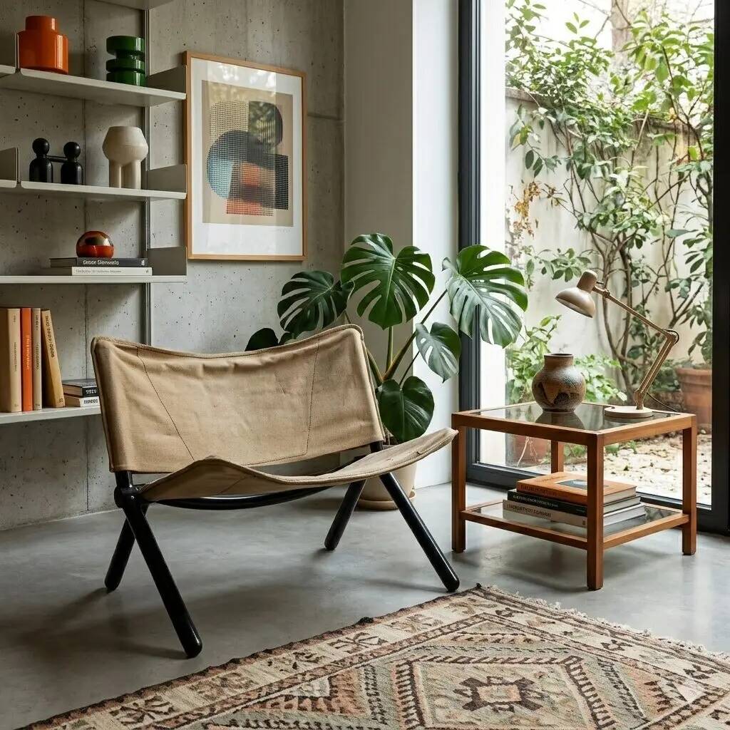 Brunati armchair from the Plenair series, designed by Ammannati and Vitelli, 1970s-80s.